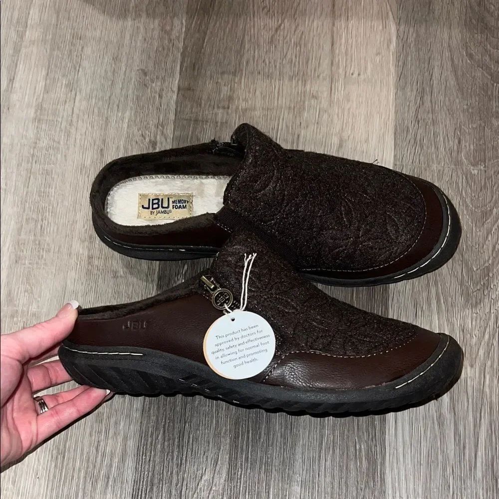 JBU Men's Chocolate Brown Slip-On Loafers